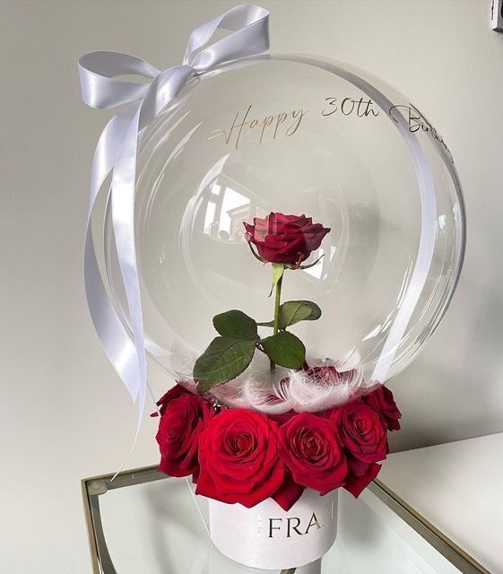Bouquet de rosas eternas